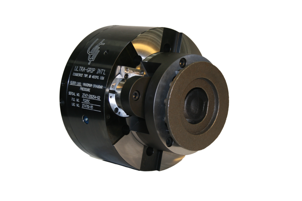 2 jaw UBG pull down chuck UltraGrip International