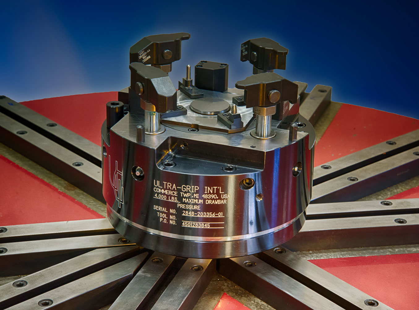 Face Clamping Chuck UltraGrip International